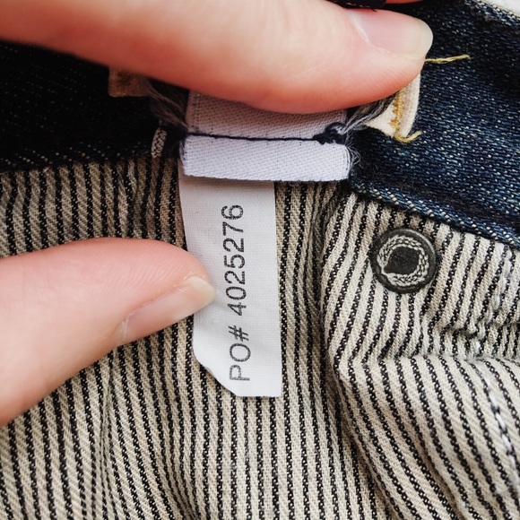 Madewell Skinny Skinny Jeans Blue Denim 25x32 - Picture 10 of 11